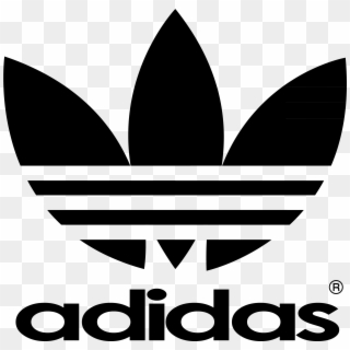 White Adidas Logo Png, Transparent Png