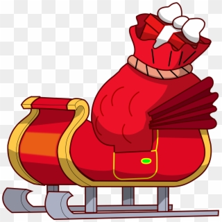 This Free Icons Png Design Of Sleigh Of Santa Claus, Transparent Png