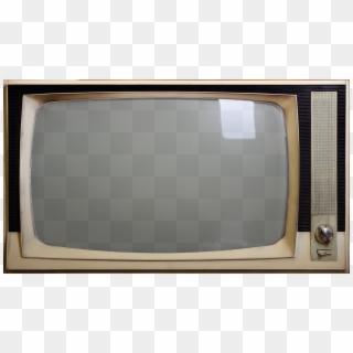 Old Tv Set Png - Tv Crt Overlay Retroarch, Transparent Png