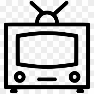 Old Tv Comments - Old Tv Icon Png, Transparent Png