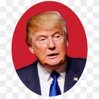 Trump Oval - Donald Trump Face Circle, HD Png Download