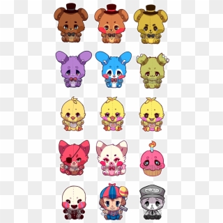Five Nights At Freddy's Sister Location Kawaii , Png, Transparent Png