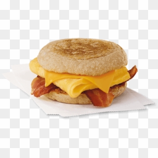 Bacon, Egg & Cheese Muffin - Bacon Egg And Cheese Muffin Chick Fil, HD Png Download