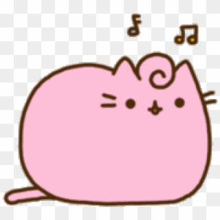 Kawaii Png - Pusheen Cat Gif Singing, Transparent Png