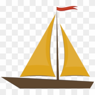 Sailing Ship Clipart Egg - Barco Vetor Png, Transparent Png