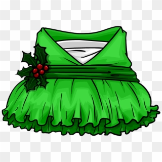 Holly Elf Dress Clothing Icon Id 4287 , Png Download - Elf Outfit Transparent, Png Download