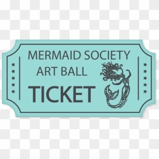 2018 Mermaid Society Art Ball Ticket - Chinese New Year, HD Png Download