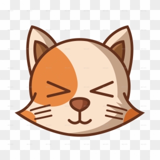 Png/cat Funny Icon-13 - Cats Face Funny Cartoon Png, Transparent Png