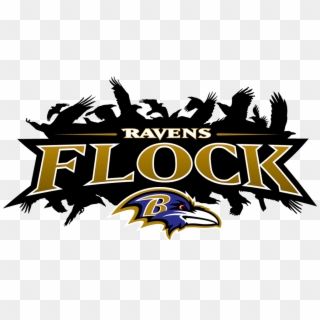 Baltimore Ravens Png - Ravens We Are The Flock, Transparent Png