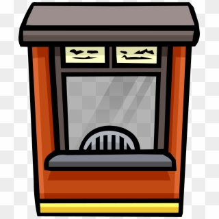 Jpg Free Download Image Ticket Png Club Penguin Wiki - Ticket Booth Clipart, Transparent Png