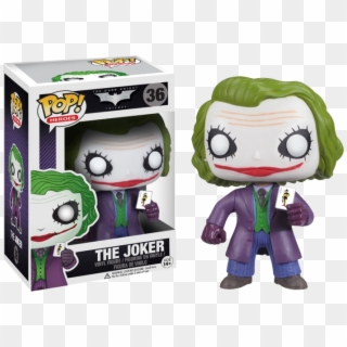 Joker The Dark Knight Pop Vinyl Figure - Joker Pop, HD Png Download