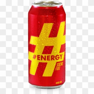 Hashtag Energy - Carbonated Soft Drinks, HD Png Download