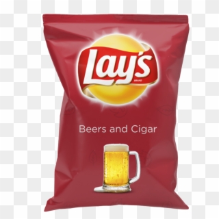 Beers Cigars Lays - Lays Flavors, HD Png Download