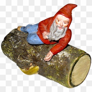 Amazing Antique German Forest Gnome Candy Container - Cartoon, HD Png Download