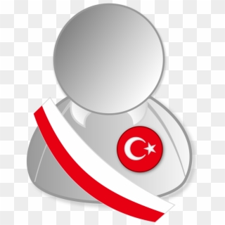 Turkey Politic Personality Icon-flag - Circle, HD Png Download