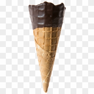 Small Choc Dip Waffle Cone - Drink, HD Png Download