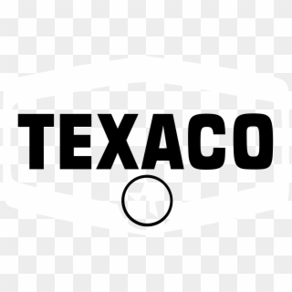 Texaco Logo Black And White - Texaco, HD Png Download