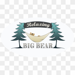 Relaxing Big Bear - Label, HD Png Download