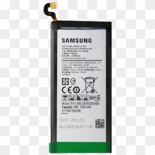 Genuine Samsung Galaxy S6 Battery - Samsung Sm G920f Battery, HD Png Download