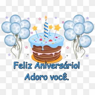 Feliz Aniversario Arquivo Png Clipart - Birthday Cake Clipart Transparent Background, Png Download