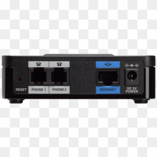 The Back Of A Cisco Spa112 - Cisco Spa112, HD Png Download