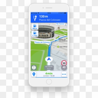 Navigation App With Offline & Online Maps - City, HD Png Download