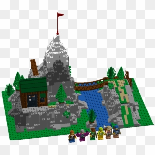 Mountaintop 90`s Style - Lego, HD Png Download
