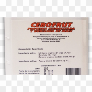 Cebofrut Png - Professional Certification, Transparent Png
