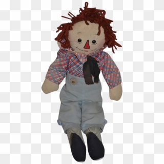 Old Raggedy Andy Cloth Doll Button Eyes Sweet Rag Doll - Old Rag Doll, HD Png Download