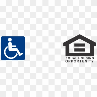 Equal Housing And Handicap Accessible - Equal Housing Opportunity, HD Png Download