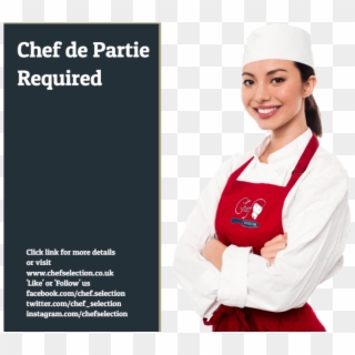 Chef De Partie Corby Northamptonshire Upto 18k Plus - Chef, HD Png Download
