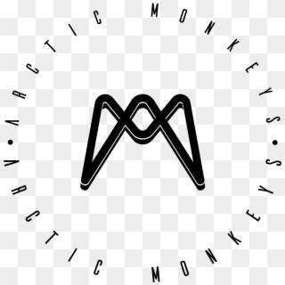 On A Long Sleeve Shirt For The Band 'arctic Monkeys' - Monochrome, HD Png Download