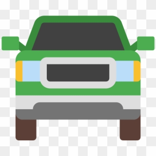 Pickup Front View Icon - Icon, HD Png Download