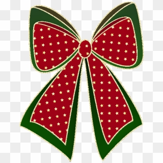 Free Christmas Bow Wallpapers - Transparent Christmas Bows Clipart, HD Png Download