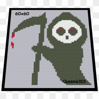 Red Eye Reaper - Cross-stitch, HD Png Download