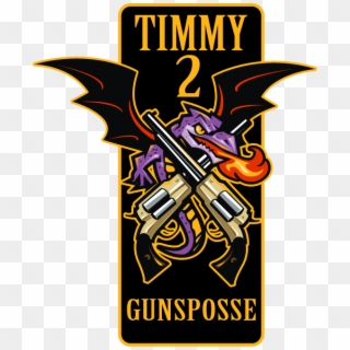 Timmy2gunsposse Clan Logo Check Us Out On Clash Of - Graphic Design, HD Png Download