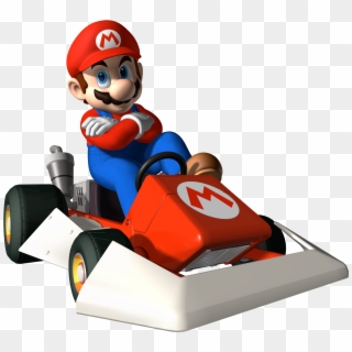 Mario Clipart Go Kart - Mario Kart Ds Mario Png, Transparent Png