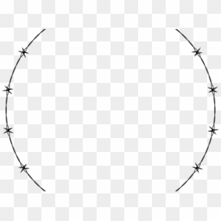Barbed Wire Clipart Circle - Circle, HD Png Download