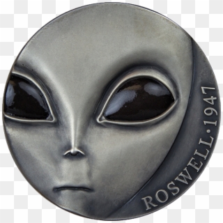 70th Anniversary Of Roswell Incident Ufo Antique Finish - Roswell Coins, HD Png Download