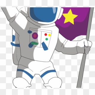 Clipart Of The Day - Cartoon Astronaut Png Transparent, Png Download
