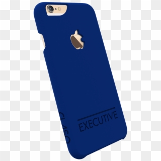 Jet Blue Executive Case For Iphone 6 Gold Right View - Poster, HD Png Download