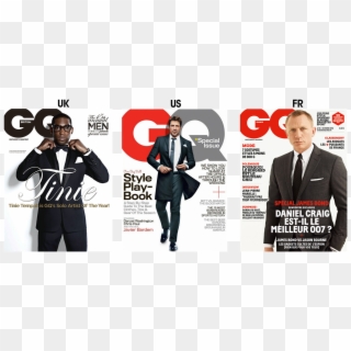 Gq Magazine Cover Template - Gq France, HD Png Download