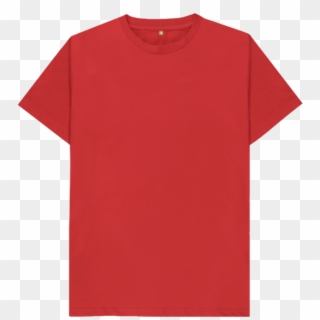 Red Plain Organic T-shirt - Dolce And Gabbana T Shirt Old, HD Png Download