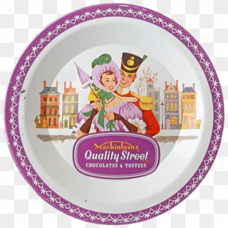 Quality Street Chocolate Vintage Tin - Quality Street Chocolate Old, HD Png Download