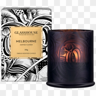 Melbourne Coffee Flower Limited Edition 350g Triple - Glasshouse Melbourne Candle, HD Png Download