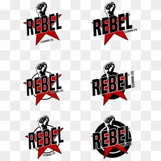 Rebel Cleaning Logo - Graphic Design, HD Png Download