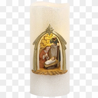 Holy Family Candle Nativity - Religion, HD Png Download