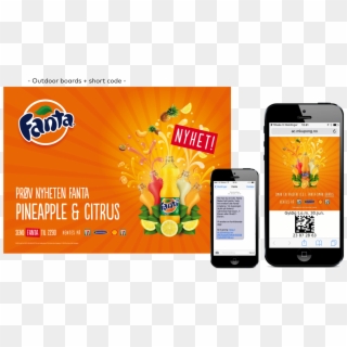 A Free Fanta Voucher Via Sms To Redeem In Store Within - Fanta, HD Png Download