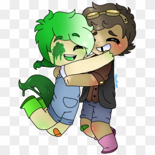 Sam And Tim Hugs By Jewfross - Cartoon, HD Png Download
