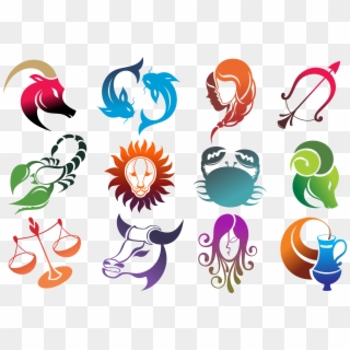 All 12 Zodiac Signs, HD Png Download
